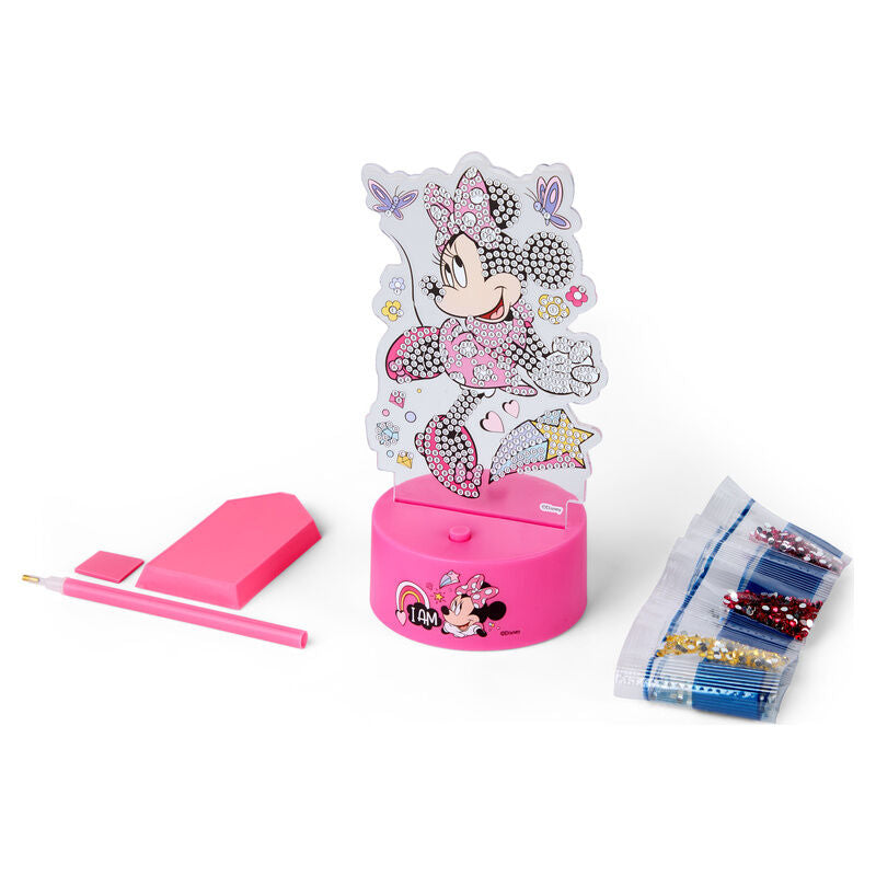 Figura para pintar Minnie Disney con luz LED - 2
