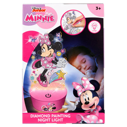 Figura para pintar Minnie Disney con luz LED