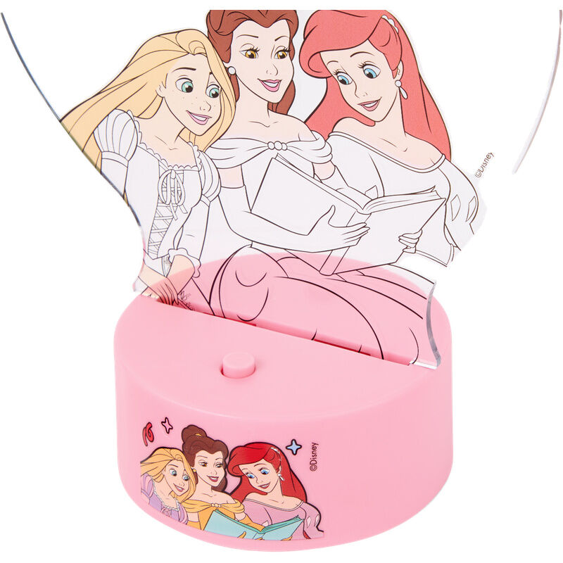 Figura para pintar con luz LED de Princesas Disney - 3