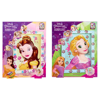 Set Mosaico Diamante Craft 3D Princesas Disney surtido
