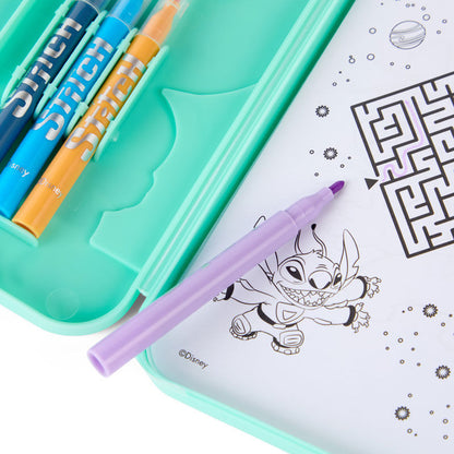 Portatodo de actividades Stitch Disney en color turquesa - 4