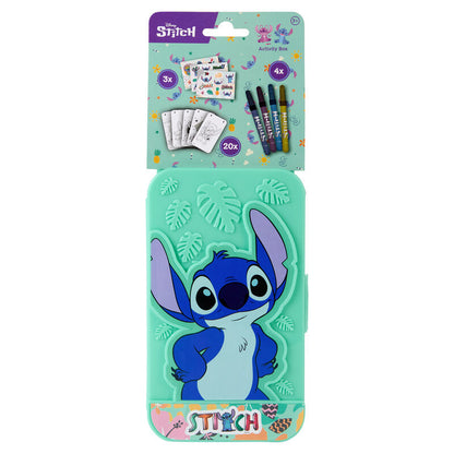 Portatodo de actividades Stitch Disney en color turquesa - 5