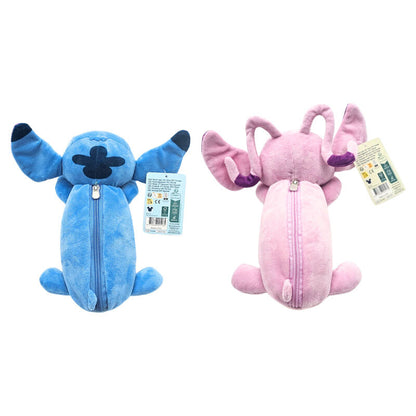 Portatodo de peluche Stitch Disney surtido en azul y rosa - 4