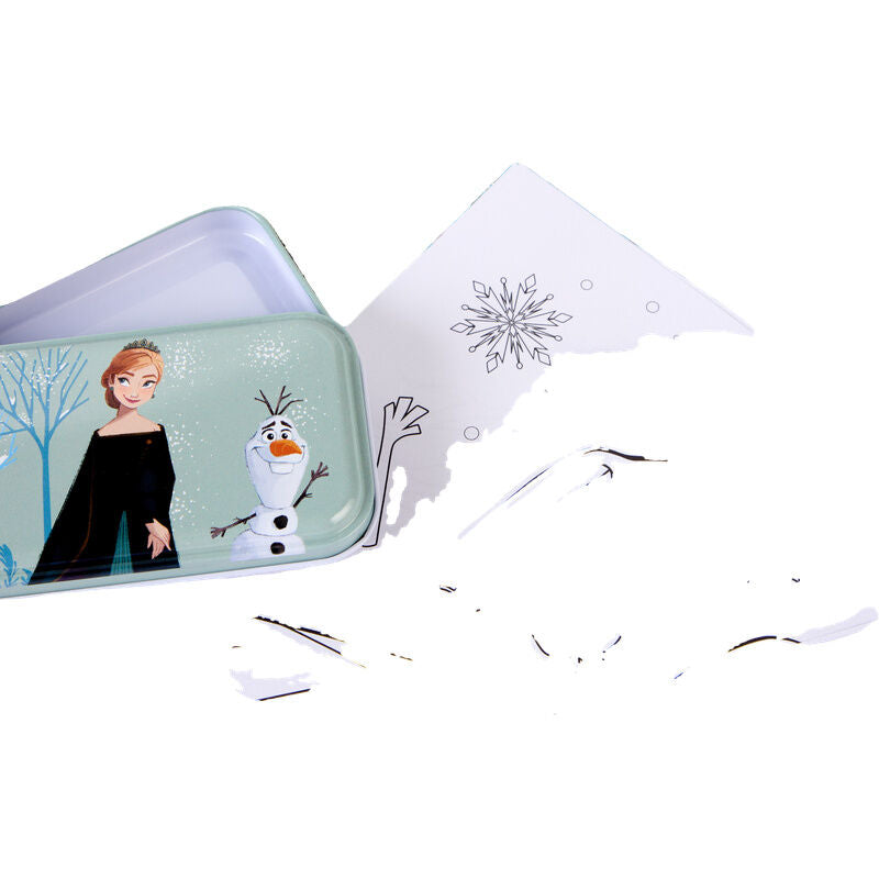 Set de papelería Frozen Disney con Elsa, Anna y Olaf - 3