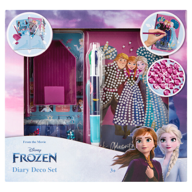 Set de diario Frozen Disney surtido con Anna y Elsa - 2
