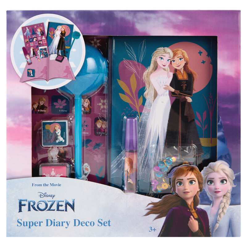 Set de diario Frozen Disney surtido con Anna y Elsa - 3