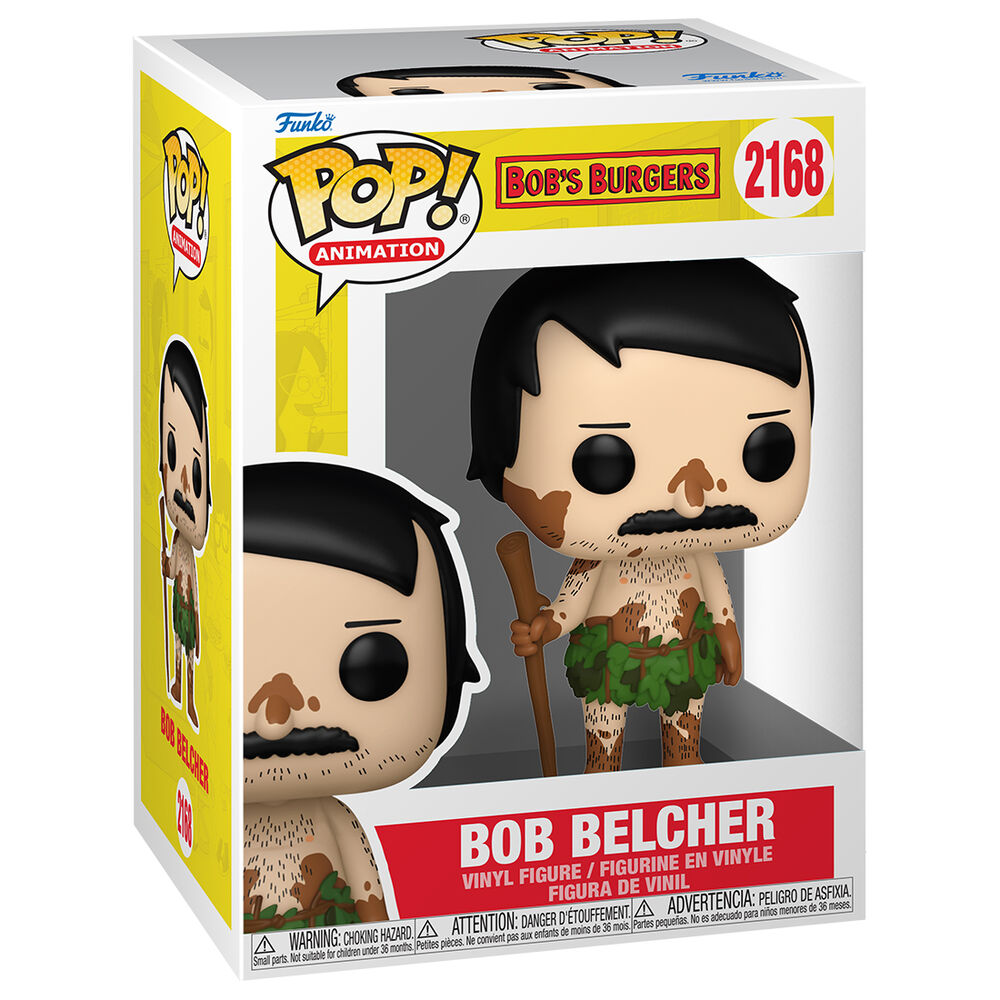Figura Funko POP de Bob Belcher con bastón y atuendo de hojas - 2