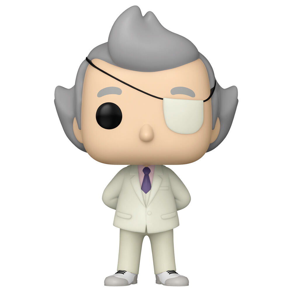 Figura Funko POP! de Calvin Fischo con traje y parche