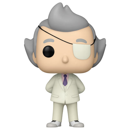 Figura Funko POP! de Calvin Fischo con traje y parche