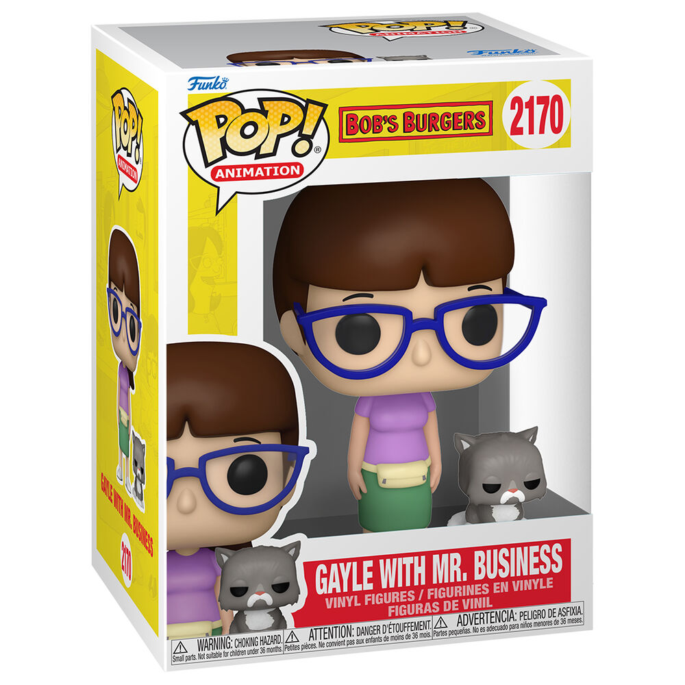 Figura Funko POP! de Gayle con Mr. Business de Bob’s Burgers - 2
