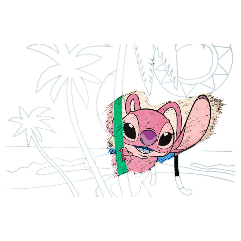 Set Scratch Art Disney Stitch con dos pósteres - 3
