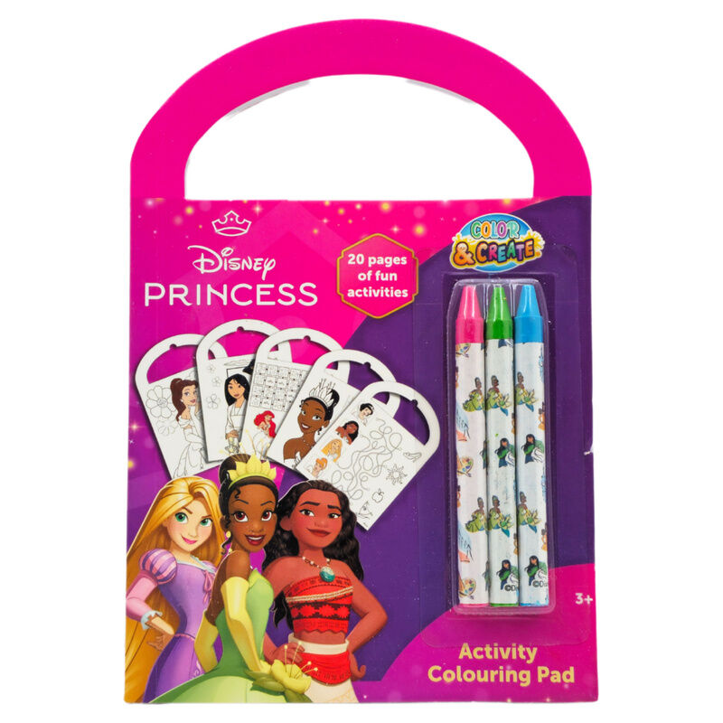 Set de actividades y colorear de Princesas Disney con rotuladores - 4
