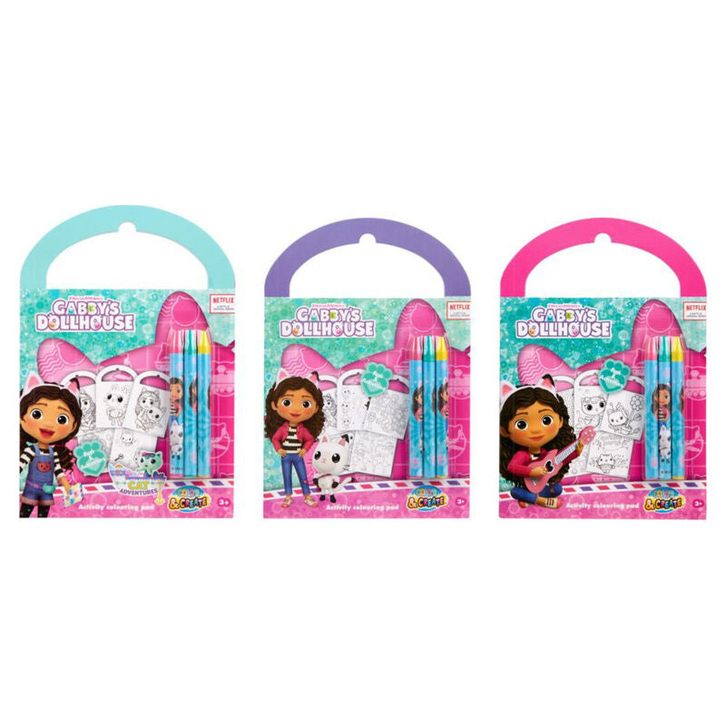 Set de actividades y colorear de Gabby’s Dollhouse surtido
