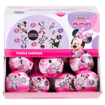 Bolas sorpresa puzzle de Minnie Disney Junior en surtido rosa