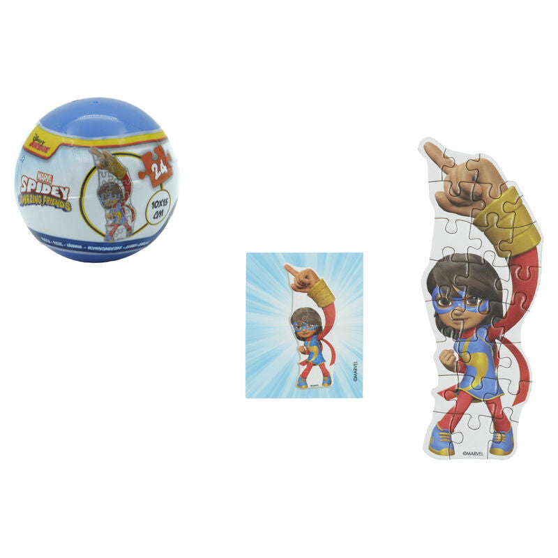Bolas sorpresa puzzle de Spiderman Marvel en diseños surtidos - 8