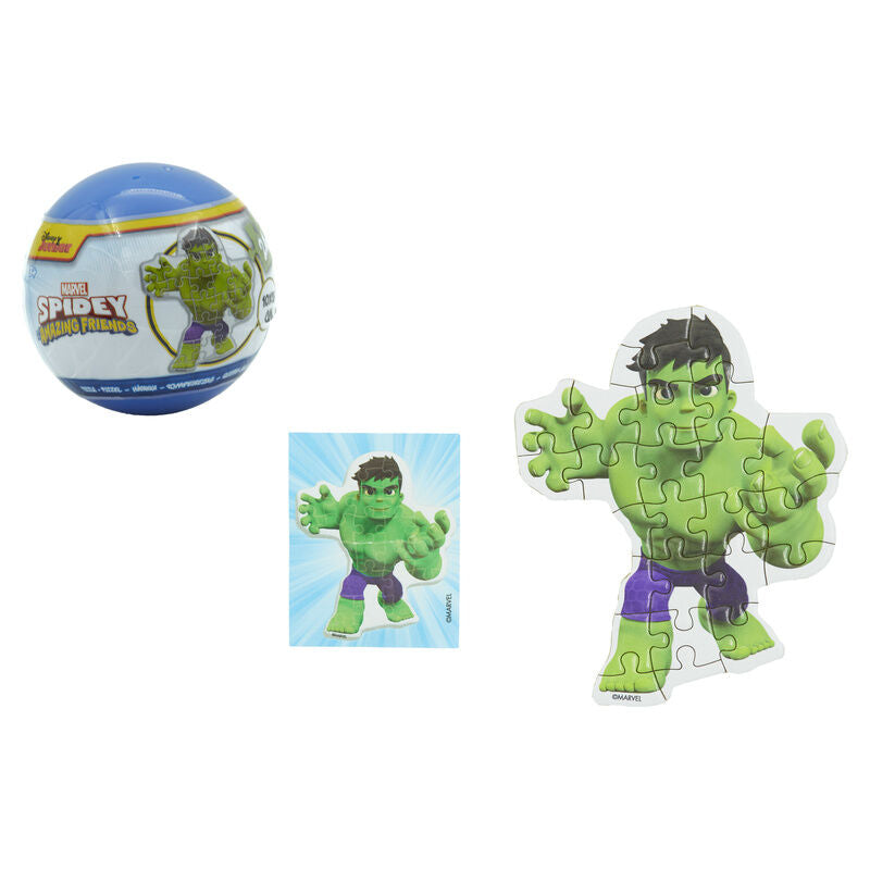 Bolas sorpresa puzzle de Spiderman Marvel en diseños surtidos - 13