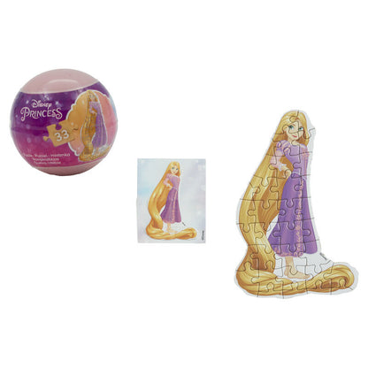 Bolas sorpresa con puzzles de Princesas Disney surtidos - 12