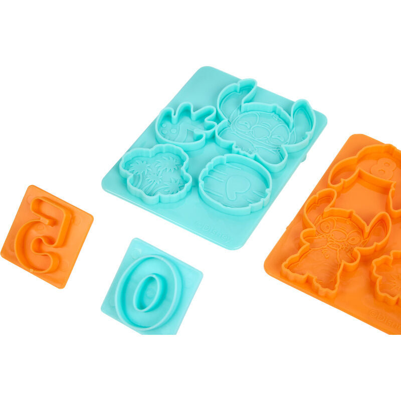Blíster de plastilina Stitch Disney con seis mini botes y moldes - 4