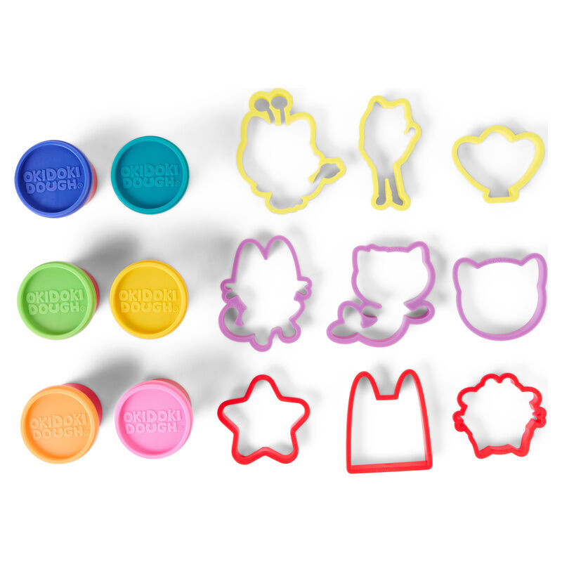 Set de plastilina de Gabby’s Dollhouse con seis botes y moldes - 2