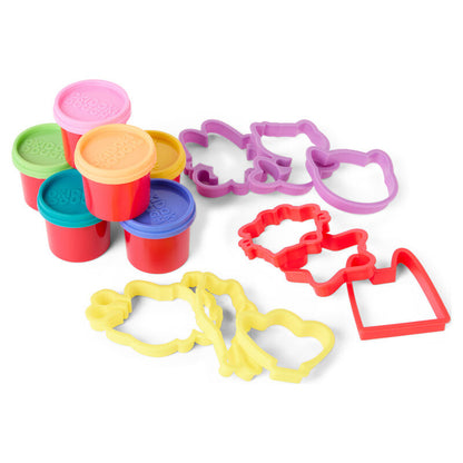 Set de plastilina de Gabby’s Dollhouse con seis botes y moldes - 3