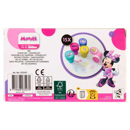 Blíster con 15 sellos infantiles de Minnie Disney - 4