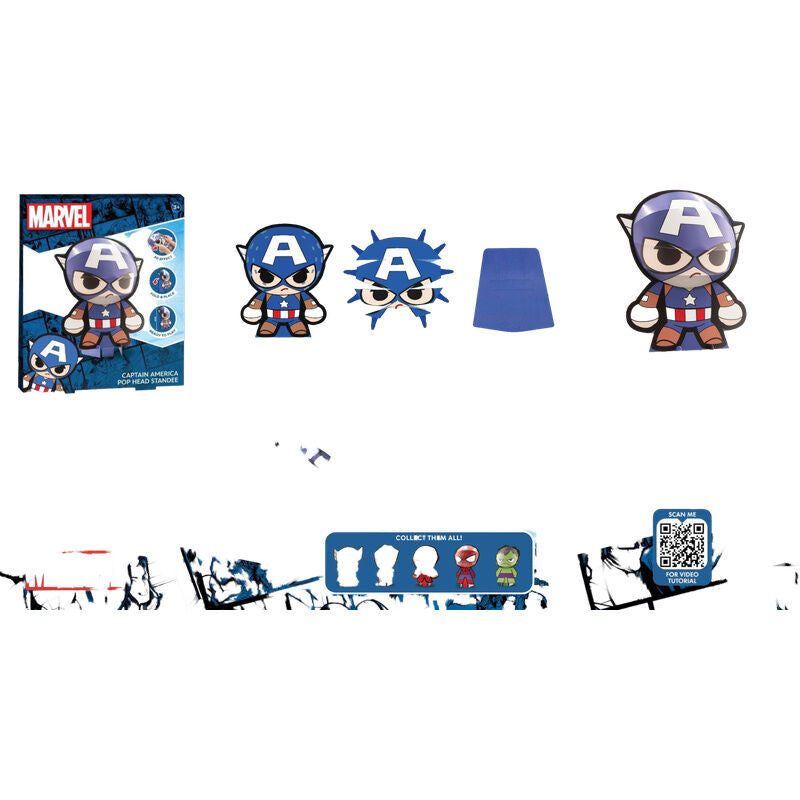 Figura 3D Marvel de 20 cm surtida - 11