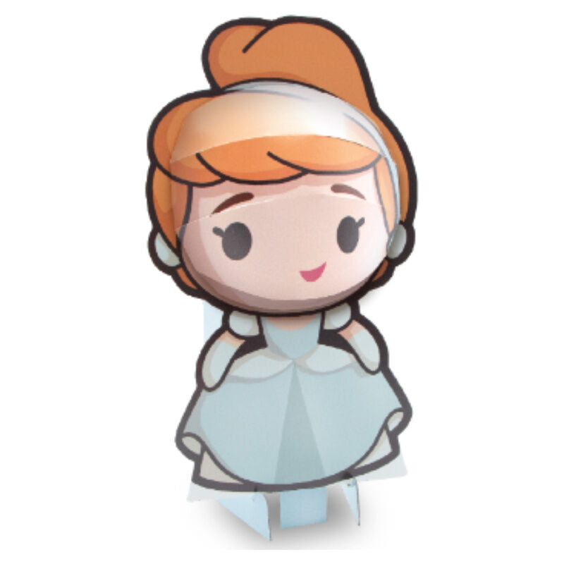 Figura 3D Disney Princesas de 30 cm en envase rosa - 2