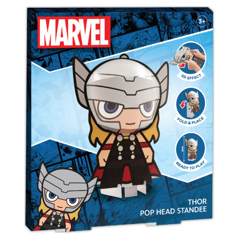 Figura 3D Marvel de 30 cm surtida con personajes de superhéroes - 18