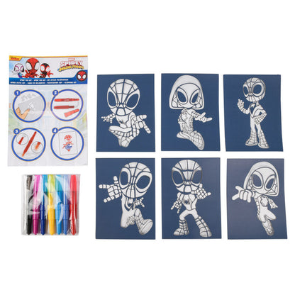 Aerógrafo Spider-Man Marvel Canenco con motivos de Spidey - 2