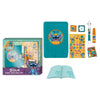 Set de diario Stitch Disney turquesa con pegatinas y accesorios decorativos