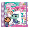 Libro de dibujo y actividades de La Casa de Muñecas de Gabby con espiral