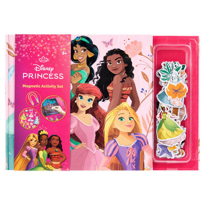 Libro magnético de actividades Princesas Disney con pegatinas magnéticas