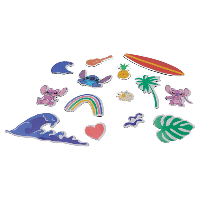 Libro magnético de actividades Stitch Disney con pegatinas magnéticas - 3