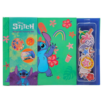 Libro magnético de actividades Stitch Disney con pegatinas magnéticas