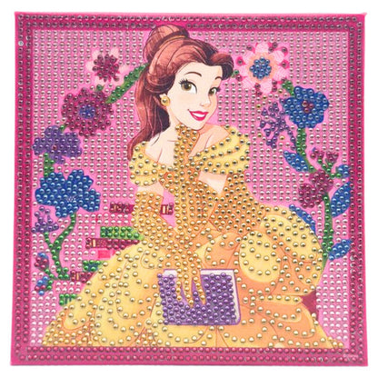 Pinta con diamantes de Bella de La Bella y la Bestia Disney