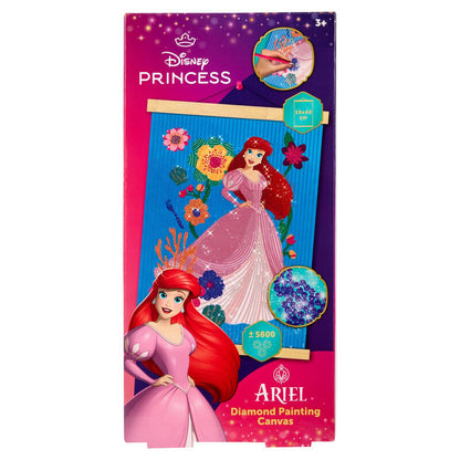 Marco de madera para pintar con diamantes de Ariel Disney Princesas