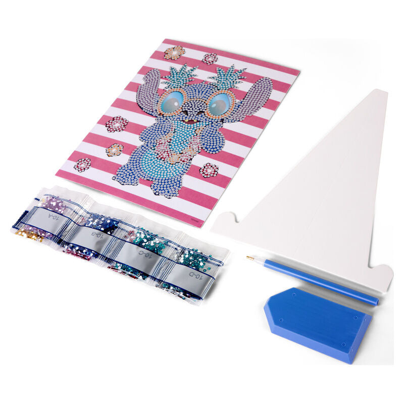Kit de pintura con diamantes de Stitch Disney de 18 x 23 cm - 2