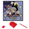 Pinta con diamantes Harry Potter con ilustración de personajes y castillo