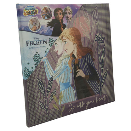 Pinta con diamantes Frozen Disney con Anna y Elsa - 4