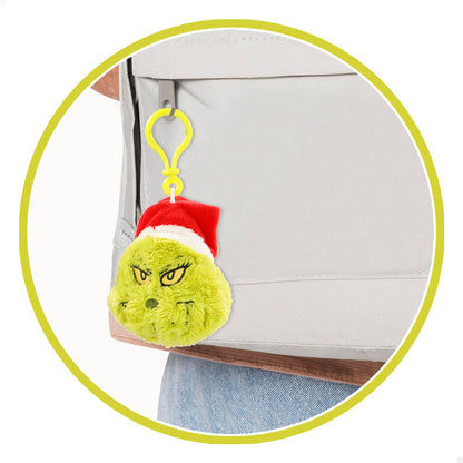 Llavero de peluche del Grinch con gorro rojo - 2