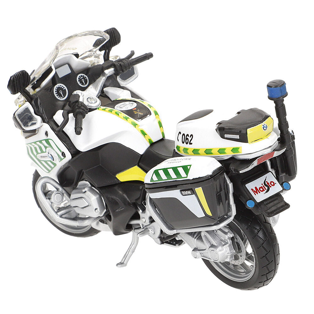 Miniatura BURAGO de moto BMW R 1200 RT de la Guardia Civil a escala 1:18 - 2