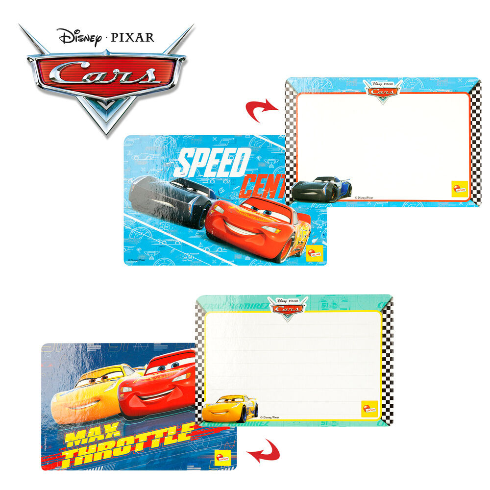 Mini escuela de dibujo Disney Pixar Cars con láminas y rotuladores - 3