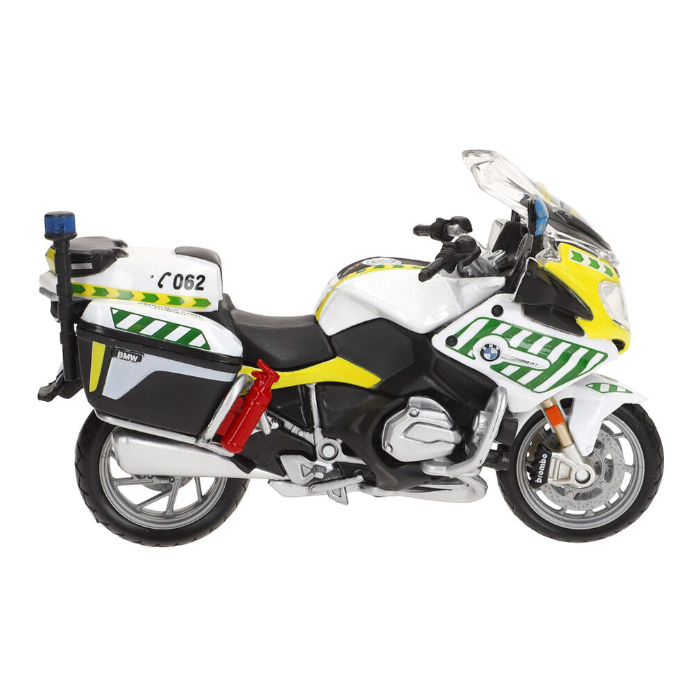 Miniatura BURAGO de moto BMW R 1200 RT de la Guardia Civil a escala 1:18 - 3