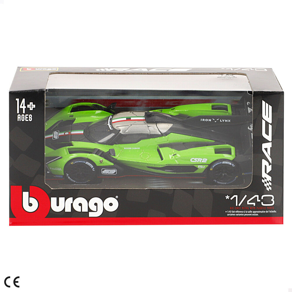 Coche de carreras BURAGO de metal a escala 1:43 en modelo surtido - 4