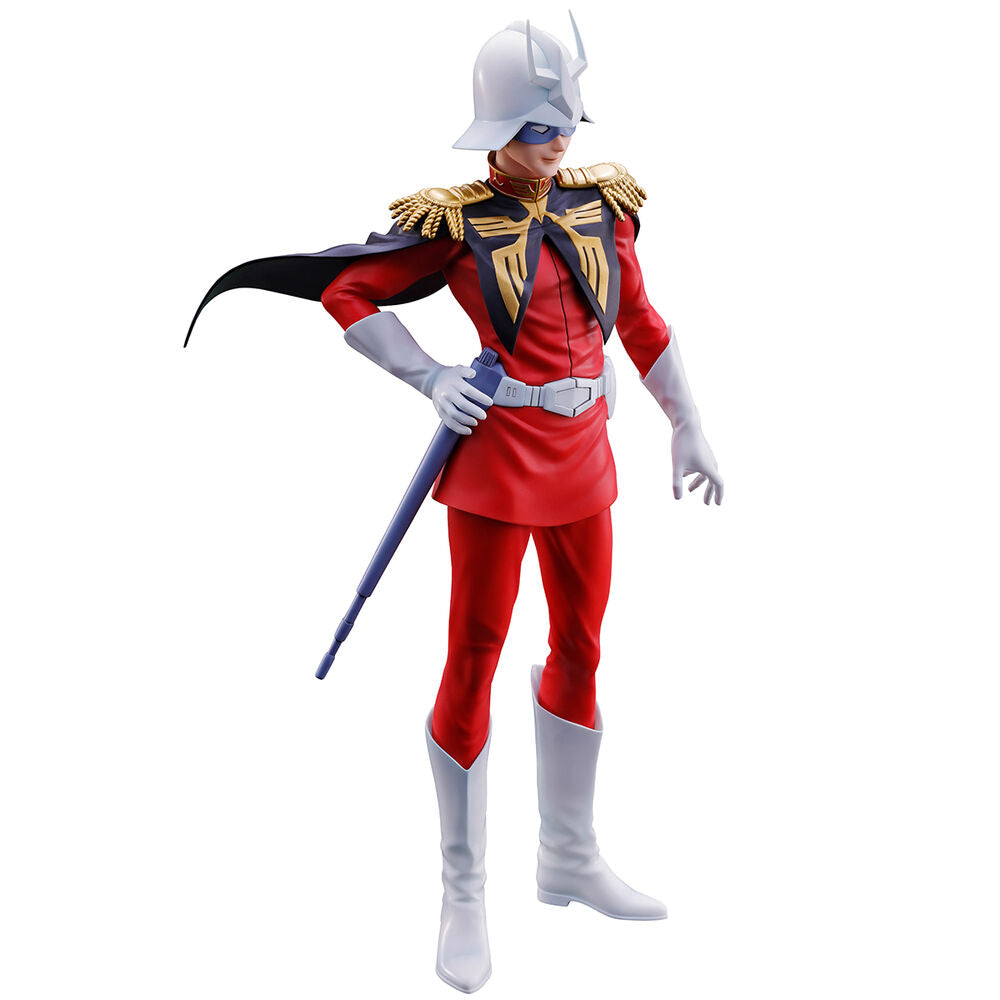 Figura Ichibansho de Char Aznable con uniforme rojo y casco blanco - 2