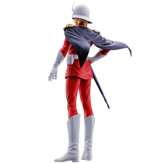 Figura Ichibansho de Char Aznable con uniforme rojo y casco blanco - 3