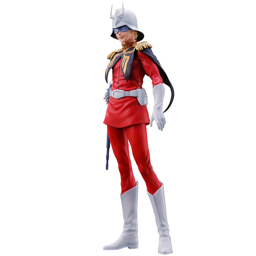 Figura Ichibansho de Char Aznable con uniforme rojo y casco blanco - 4
