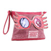 Neceser rosa de Luna Lovegood Harry Potter con gafas decorativas