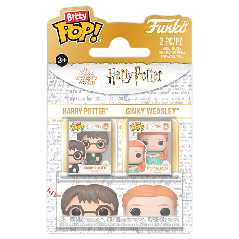 Blíster FUNKO Bitty POP! con figuras de Harry Potter y Ginny Weasley