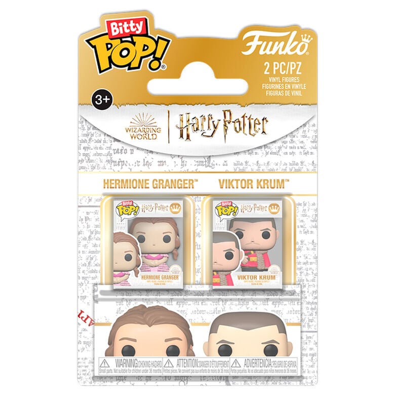 Blister FUNKO Bitty POP! de Hermione Granger y Viktor Krum